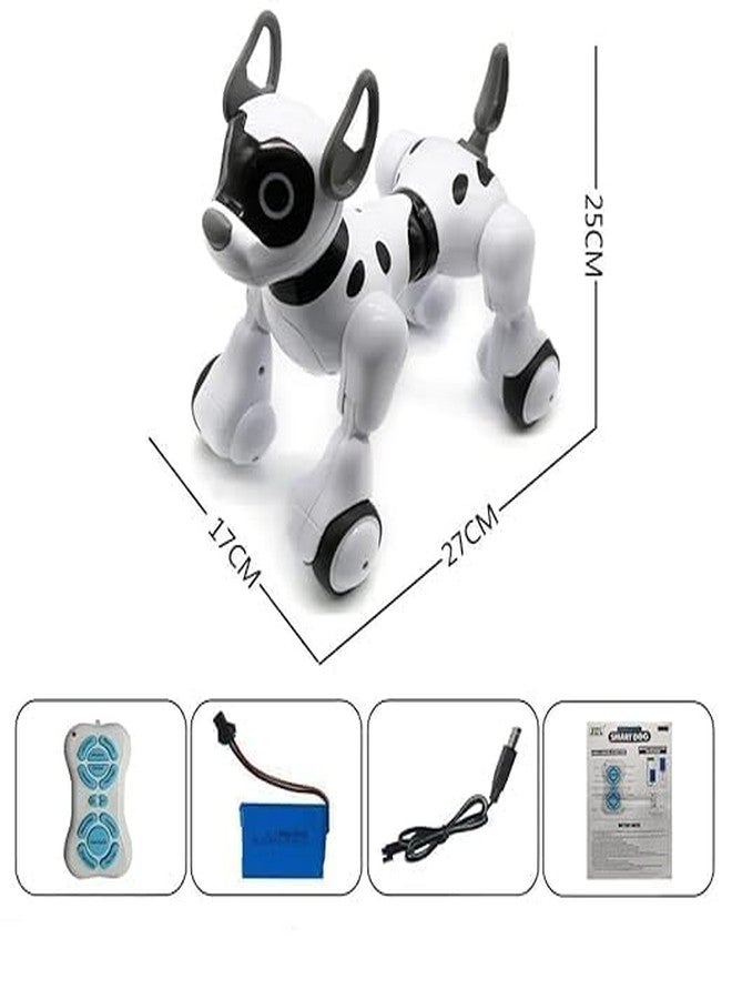 EXOMOON Remote Control Robot Dog | Smart Dancing RC Pet Toy for Kids Ages 3-10+ | Interactive Mini Puppy That Imitates Animal Sounds & Moves - Image 2